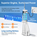 New Water Floss F29/D52 Portable Water Flosser USB Rechargeable Oral Water Jet Pick Flosser 4 Jet Tip Teeth Cleaner