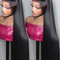 40 46 50 Inch Human Hair Wigs 13x6 HD Bone Straight Lace Frontal Wigs 100% Virgin Hair 300 High Density Transparent Lace 13x4 360 Full Silky Hair Lace Front Wigs For Women Preplucked