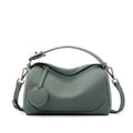 HALF.STAR Women Boston Bag, Luxury Designer Handbag Made of Top Grain TOGO Leather, Versatile Shoulder & Crossbody Bag