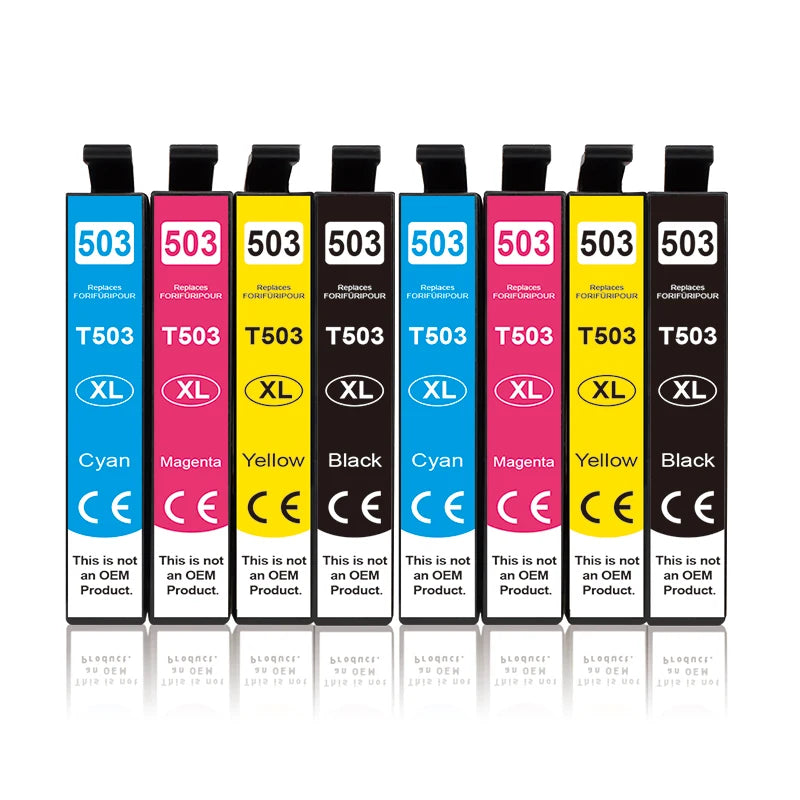 503XL Ink Cartridge Compatible For Epson T 503 T503 XL Epson503 Use XP 5200 5205 WF 2960DWF WF-2965DWF WorkForce Printer