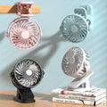 Rechargeable Portable Rechargeable Clip Fan 720°Rotatable Hanging Fan Cooler For Easy Portability Outdoor Office Small Fan 2026