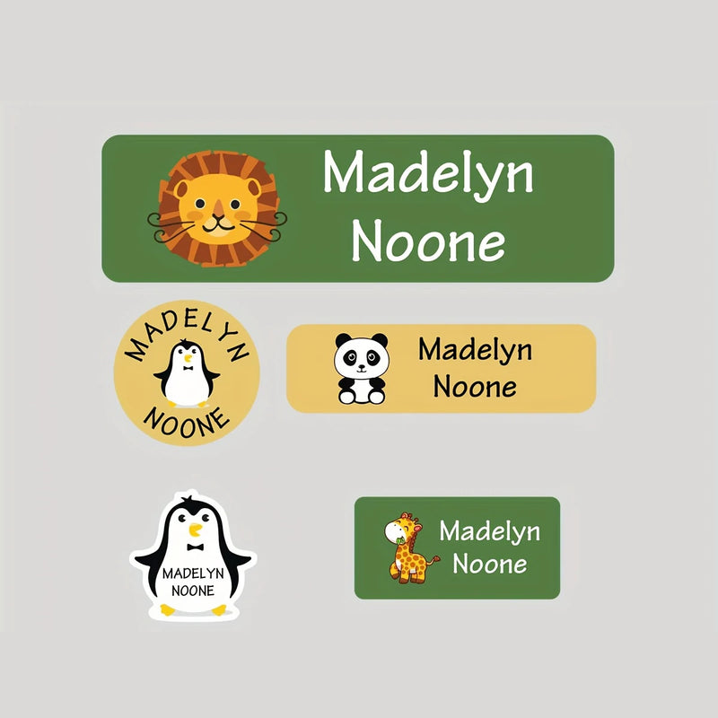 Custom Name Labels 2 Sheets Personalized Stickers - View 10 | SAMAG