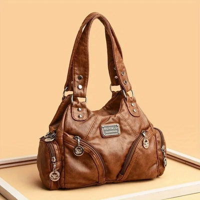 Women's Retro Multi-pocket Shoulder Bag, Y2k Style | SAMAG