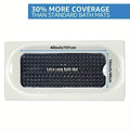 1Pc non-slip shower mat bathtub mat with drain holes and suction cups machine washable household bathroom shower carpet bathroom