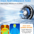 Popular Fan Vest 2026 Summer Cooling Wearable Air-conditioned Clothes Lightweight for Outdoor Walking Fishing Commute Camping