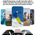 LAXASFIT 2025 New Smart Watch for Men Women Gift Full Touch Screen Sports Fitness Watch Bluetooth Call Digital Smartwatch