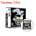 USA Pokemon NDS Game Card 3DS 2DS DS Card SoulSilver HeartGold Platinum Game Card Game Card BLACK Collecting Hobbies Gifts
