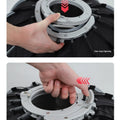 Triopo KP3 Quick Fold Deep Parabolic Softbox 60/90/120cm Bowens Mount Honeycomb Grid Compatible with Godox JINBEI