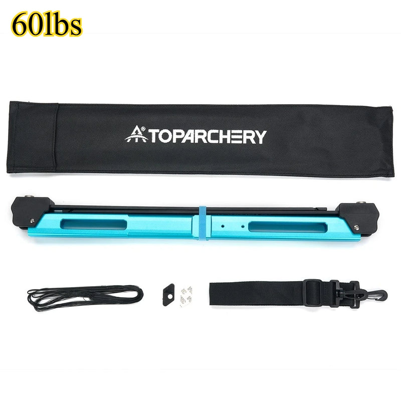 58'' Folding Archery Bow 35lbs 60lbs Straight for Outdoor | SAMAG