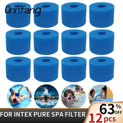 Pool Filter Washable Foam Reusable for Spa Intex Pure Hot | SAMAG