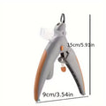 Led Light Pet Nail Clippers For Cats Dogs Safety Claw Trimmer Sharp Blades Pet Grooming Scissors Tool For Small Medium Large Pet
