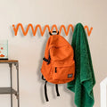 Wall Mounted Coat Rack Iron Clothes Hanger Modern Hall Wave Clothing Racks Aesthetic Wall Organizer Hook Living Room Furniture