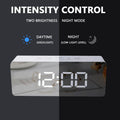 Digital Alarm Clock LED Electronic Desktop Clock with Temperature for Bedroom Home Office Teens Kids