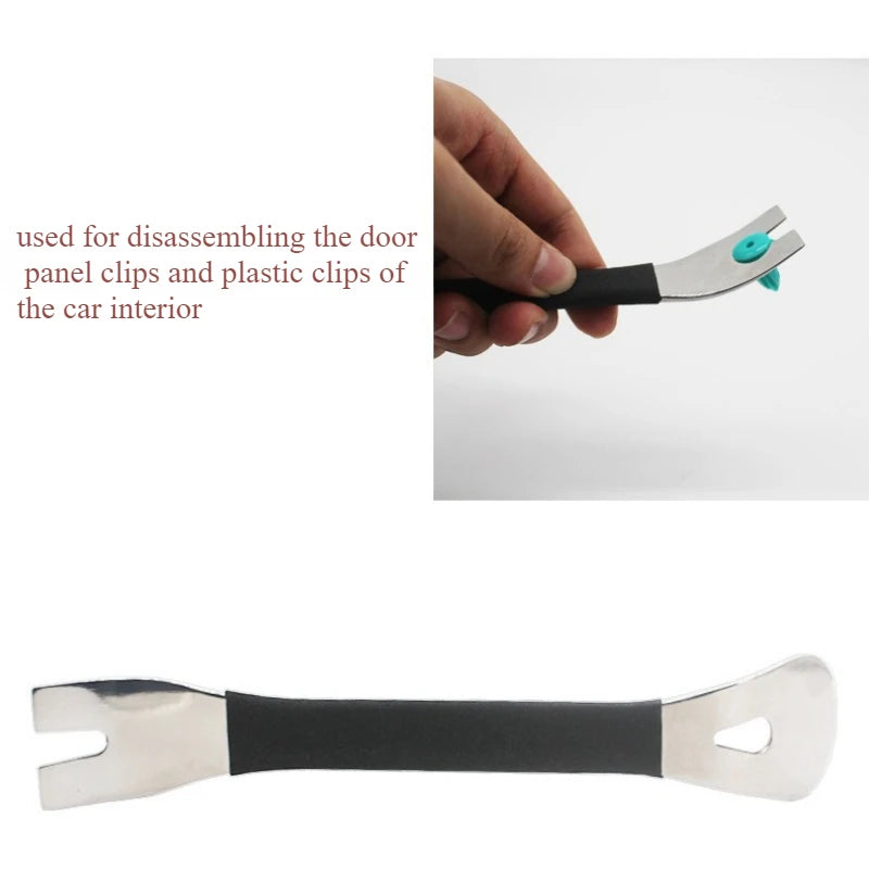 Car Audio Door Disassembly Tools Stainless Steel Crowbar Navigation Instrument Interior Labor-saving Handheld Screwdriver