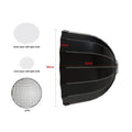 135W LED Lighting 65cm Lantern Softbox Bowens CY8300 Mounting Ball Diffuser Soft Light Modifier Film-Making Video  Flash