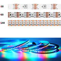 SK6812 RGBW Led Strip Light 4 in 1 Similar WS2812B 1m 5m 30 60 144 LEDs Individual Addressable RGBWW Led Lights IP30 65 67 5V12V