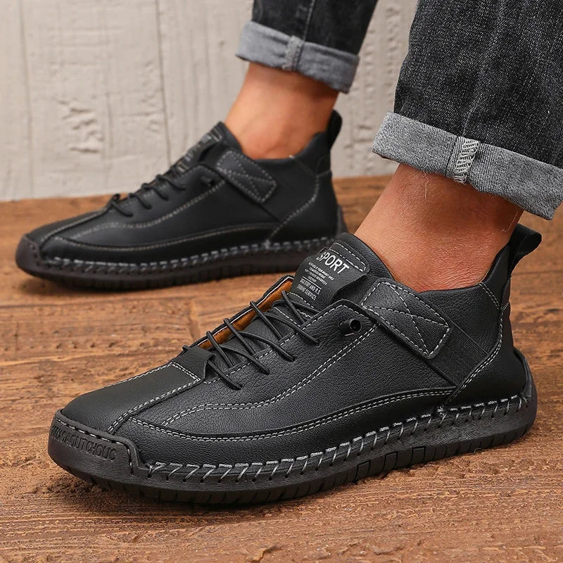 Men's Penny Boat Shoes Athletic Shoes Breathable Orthopedic Travel Flat Bottom Suitable for Outdoor Activities Hiking Walking