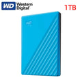 2026 Western Digital WD 500GB 1TB 2TB My Passport Portable External Hard Drive USB 3.0 High Speed HDD for Laptop PC Computers