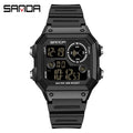 2026 SANDA 418 New Outdoor Sports Watch Men's Waterproof Countdown Digital Watch Military Men's Electronic Watch