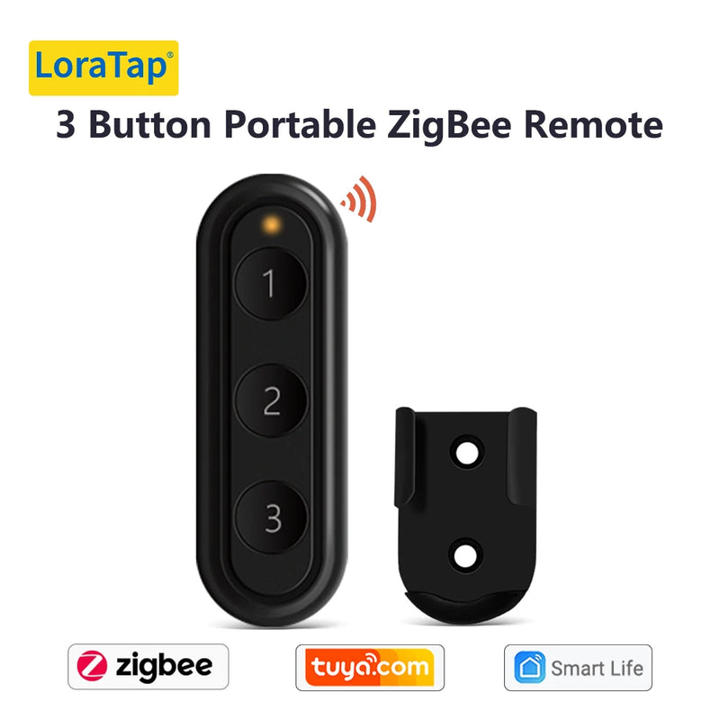 Tuya Smart Life ZigBee 3.0 Wireless Portable Pushbutton 1,2,3,4 Gang Remote Controller Scene Switch