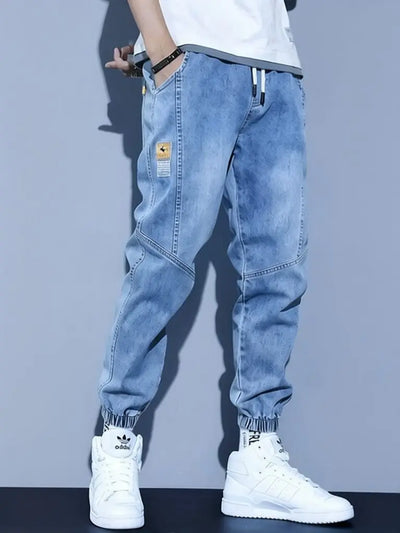Vintage Streetwear Baggy Jeans Men Loose Denim Jogger | SAMAG