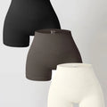 New Summer Seamless High-waisted Hip Lift No Awkward Line Yoga Sports Shorts for Women