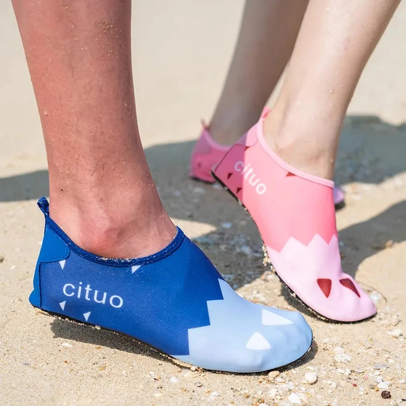 Quick-Drying Beach Water Shoes Kids Swimming Aqua Sandal Barefoot Surfing Upstream Sneakers Boys Girls Beach Sneakers