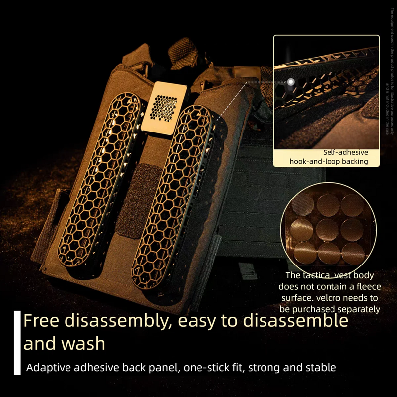 Tactical Vest Breathable Cushion 3D Stereo Shock - View 4 | SAMAG