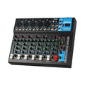 Audio Mixer USB Audio Interface 48V Power Bluetooth MP3 for Party DJ