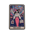 Skeleton Tarot Iron On Patch Clothes Patch For Clothing ADHD Embroidered Patch Garment Apparel Accessories Sewing Stickers