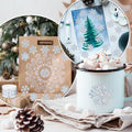 100 - Laser Christmas Snow Stickers Party Gift Wrapping - View 4 | SAMAG