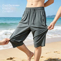 Men's 3/4 Capri Pants Quick Dry Ice Silk Summer Shorts | SAMAG