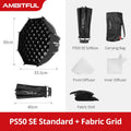 Ambitful Mini Quickly Release Softbox PS45 PS30 50SE Bowens Mount PF30/40SE Ontop Softbox Octagon Softbox+Honeycomb Grid Outdoor