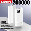 Lenovo 140W PowerBank 500000mAh High Capacity Super Fast Charging Portable Battery CCC Charger for iPhone 12-17 Samsung  2026