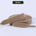 Cotton Shoelaces 1CM Width Flat Shoe laces Tennis Sneakers Shoelace 80/100/120/140/160CM Laces for Shoes Accesories 1Pair