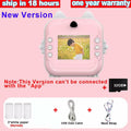 Digital Children Camera For Photography Instant Print Photo Kids Camera Mini Thermal Printer Video Educational Toys Gift