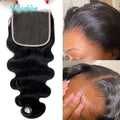Phashion Full Long Real HD 5x5 Lace Closue 30 28 inch Skinlike Swiss Frontal Only Kinky Curl Straight Loose Deep Wave Human Hair
