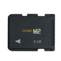 Fast Memory Card M2Card for Handheld Game Console 1GB 2GB 4GB 8GB Gaming Device Memory Storage Card Black