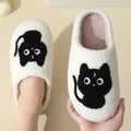 Casual Women's Slippers Home Winter Fluffy Luxury Designer Woman Shoes Flat Cute Cartoon Indoor Fuzzy Fur Slides Soft Elegant