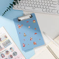 1pc Christmas Themed A5 Folder & Clipboard ,  Portable Binder for School, Office, Holiday Meetings, Festive Loose-Leaf Binder