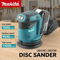 Makita DBO180Z 18V Brushless Cordless Disc Random Orbital Sander Woodworking Sanding Putty Polishing Bare Tool for | SAMAG