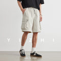 Men's Big Pocket Drawstring Cargo Shorts Summer Trendy | SAMAG