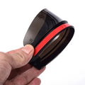 2pcs Car Rearview Mirror Rain Eyebrow Visor Carbon Fiber Side For Chery Tiggo 2 Dacia Spring Auto Acessories Chevrolet