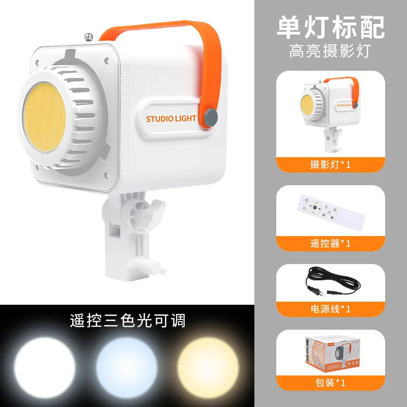 150W Bi-Color Studio Softbox Light Dimmable with Remote High CRI 95+ Flicker Free for Photographers and Content Creators