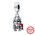 TOP Wars Charms Bracelet Beads 925 Sterling Silver Shadow Warrior Helmet Hot Series Womens Pendant DIY - Visuel 21 | SAMAG