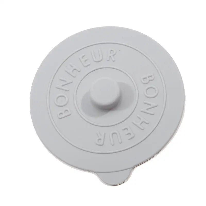 3Pcs Silicone Mug Glass Cup Cover Sealing Protective Lid Heat Temperature Preserve For Tea/Coffee/Milk With Convex Handle-9.5cm
