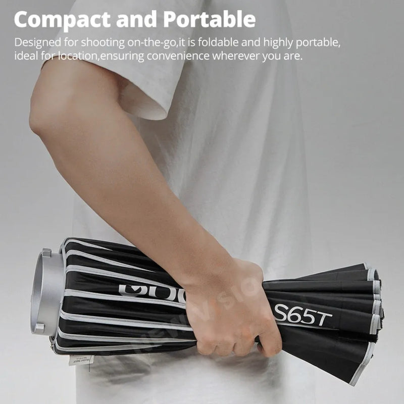 Godox S65T S85T S105T S120T Quick Release Umbrella Softbox Professional Foldable Softbox for Portrait Studio Photography