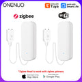 Tuya WiFi/Zigbee Water Level Sensor Leakage Alarm Flood Leak Detector Smart Life APP Water Alert Overflow Alarm Home