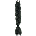 100g 24inch Jumbo Braiding Hair Synthetic Braiding Hair Braid in Hair Extensions Braids Hair for Twist for Daily Cosplay