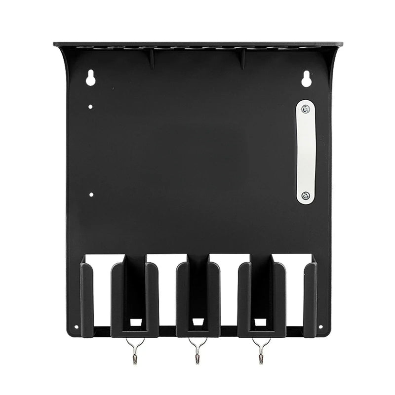 New Type Professional Wall Mount Barber Electric Clipper Holder Salon Beauty Organizer Hairdressing Styling Tools Storage Rack